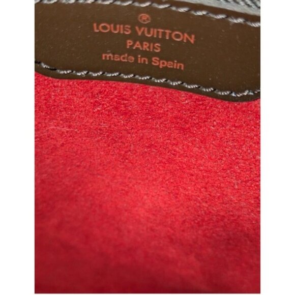 Louis Vuitton Damier Ebene Hampstead MM Medium Size Tote Vintage W/Dustbag - Picture 6 of 13